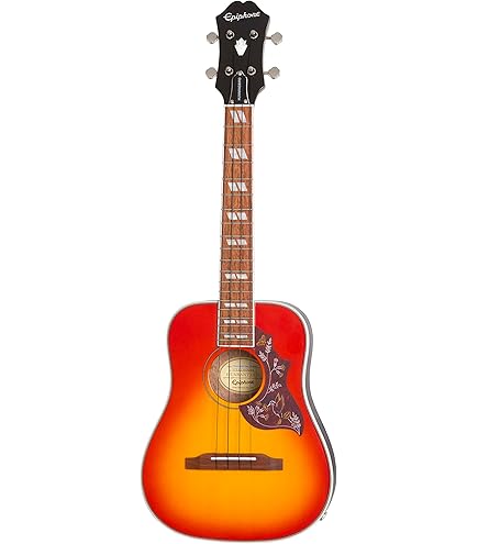 Epiphone Hummingbird Pro Acoustic-Electric Guitar, Faded Cherry
